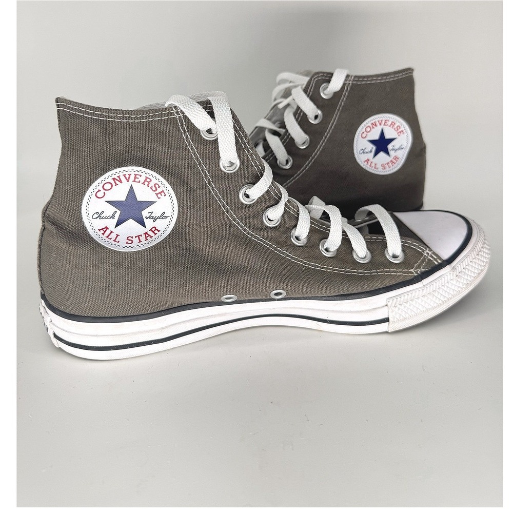 Converse Chuck Taylor All Star High Top Sneakers M7 W9 Charcoal Gray